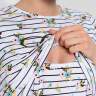 Ночная сорочка ILM Медина для беременных и кормящих; цветы (Арт. 180167) - Ночная сорочка ILM Медина для беременных и кормящих; цветы (Арт. 180167)