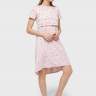 Платье домашнее ILM Энди для беременных и кормящих; пудра (Арт. 103856) - Платье домашнее ILM Энди для беременных и кормящих; пудра (Арт. 103856)