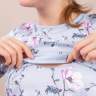 Платье домашнее ILM Энди для беременных и кормящих; голубой (Арт. 104245) - Платье домашнее ILM Энди для беременных и кормящих; голубой (Арт. 104245)