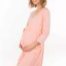 Комплект EM для беременных и кормящих халат и сорочка; персиковый (Арт. 10321570) - Комплект EM для беременных и кормящих халат и сорочка; персиковый (Арт. 10321570)